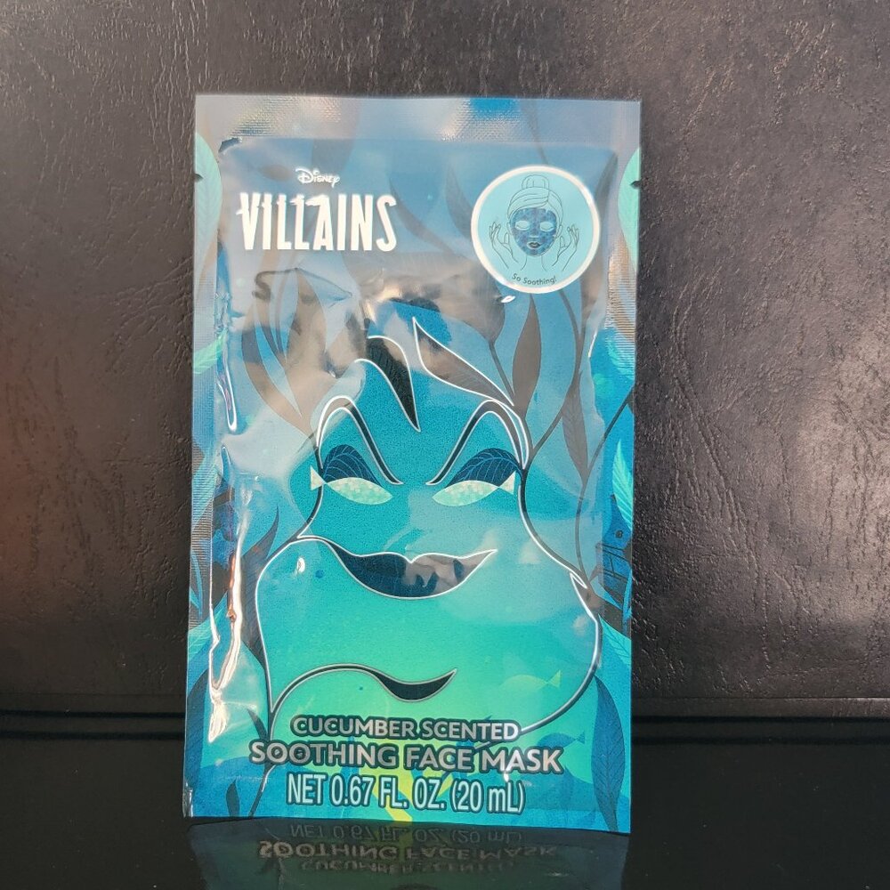 Disney | Villain | Face Mask | Ursula | Cucumber Scented